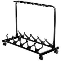 Rocktile Multistand 5-Fach Gitarrenständer mit Rollen für E/A-Gitarre