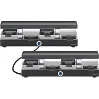 Trisa Style Connect Raclette 8 Pfännchen, Antihaftbeschichtung Schwarz