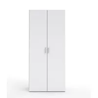 VCM Spell Kleiderschrank B 2 Türen. Weiss.