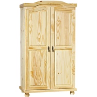 VCM Gends Kleiderschrank 2 Türen, natur.