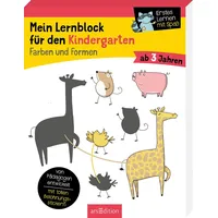 ArsEdition Mein Lernblock für den Kindergarten – Farben und
