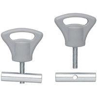PRO PLUS ProPlus Endstopper Plastikknopf für Kederschiene 8-10mm Set