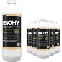 BIOHY Kaffeevollautomaten Entkalker (6x1l Flasche) | Ideal zur Entkalkung