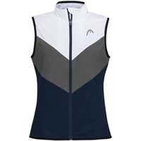 Head Club 22 Vest (kühlendend, schnelltrocknend) dunkelblau Damen