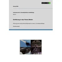 GRIN Verlag Einführung in das Thema Wetter