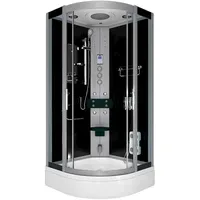 AcquaVapore Duschkabine Dusche D46-63T1-EC 100x100 cm Mit 2k Scheiben