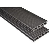 KOVALEX WPC-Terrassendiele Exklusiv 300 cm graubraun