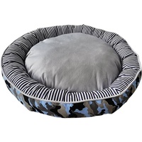 Nobby 62826 Komfortbett Donut Classic Elio blau Camouflage; D