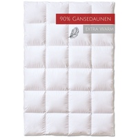 Sanders-kauffmann gmbh Kauffmann Sleepwell Comfort Daunendecke extra-warm / 155x220cm