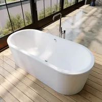 Kaldewei CLASSIC Duo OVAL freistehende Badewanne, oval, 291246410711, 111-7