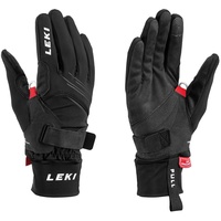 Leki Nordic Course Shark Herren Fingerhandschuhe, schwarz