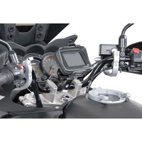 SW-Motech Navi-Halter mit Lenkerklemme - Für Lenker Ø 28