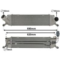Van Wezel Ladeluftkühler für HYUNDAI H-1