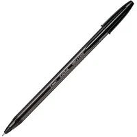BIC Cristal Exact 0.3mm Kugelschreiber schwarz/transparent, 20er-Pack (992603)