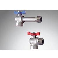 Purmo TempCo Kugelventilset FFJAMVNP44F44V5 1" IG x 1" AG