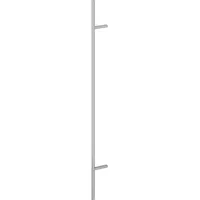 HOPPE HT-Stoßgriff E5012,gerade, L1600, Durchmesser 30 Edelstahl matt