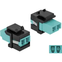 DeLock 86720 LC-Einbaumodul Keystone