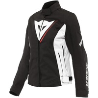 Dainese Veloce D-Dry Textiljacke Wasserdicht mit Abnehmbarer Thermoschicht, Damen,