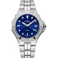 Edox 53020-3M-BUN Delfin Diver Damenuhr 38mm 20ATM