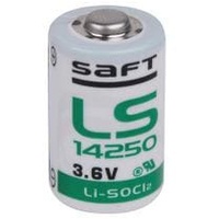ABUS SECURITY-CENTER Ersatzbatterie 3,6 V, LS14250, Lithium 1/2 AA