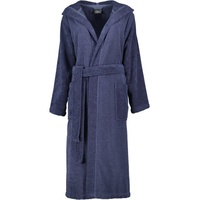 CAWÖ Home Bademäntel Damen Kapuze Uni 827 blau -
