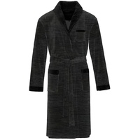 VOSSEN Bademäntel Herren Schalkragen Alberto black - 0002 M