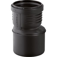 Geberit Silent-PP Reduktion 390675141 DN 125/100, exzentrisch, schalloptimiert