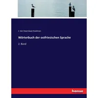 Hansebooks Wörterbuch der ostfriesischen Sprache
