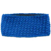 Stylebreaker Breites Grob Gehäkeltes Stirnband Blau