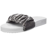 FLIP*FLOP Damen poolgentle Velvet Hausschuh, lt.Grey, 36 EU