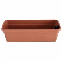 GARDAMO Bewässerungsblumenkasten 80 x 21 x 17 cm terracotta