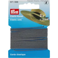 Prym Elastic-Kordel 1,5 mm hellgrau
