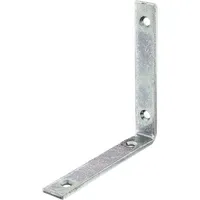 GAH Alberts Balkenwinkel 120x120x20x5mm Stahl roh, gelb galvanisch verzinkt