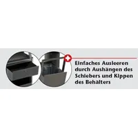 Rossignol Kopa Aschenbecher/Abfalleimer, 12/60 L, / 60L mangangrau