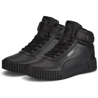 Puma Carina 2.0 Mid-Top Sneaker Mädchen black/black/dark shadow 37