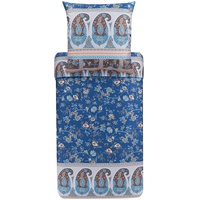 BASSETTI Genova blau 135 x 200 cm + 80