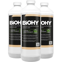BIOHY Kaffeevollautomaten Entkalker (3x1l Flasche) | Ideal zur Entkalkung