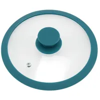 Bremermann Glasdeckel mit Silikonrand für 20 cm Töpfe und