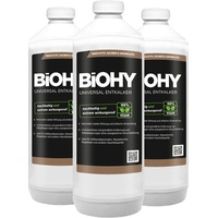 BIOHY Universal Entkalker (3x1l Flasche) | Konzentrat für 20