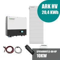 Growatt SPH10000TL3-BH-UP Hybrid Wechselrichter 20,4 kWh mit Solarspeicher-Set