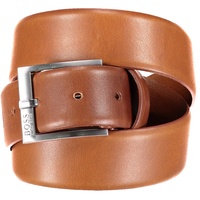 Boss Gürtel Erron Sz35 Leather Belt W110 Medium Brown