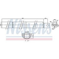 Nissens Trockner, Klimaanlage 800669N