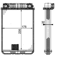 Mahle Wärmetauscher Innenraumheizung