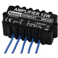 Kemo M032N Mono-Verstärker Baustein 6 V/DC, 9 V/DC, 12