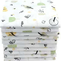 M.M.C. Mulltücher mit Natur Motiven 10er Pack| Spucktücher Baby