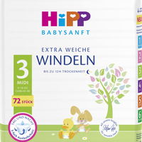 HiPP Babysanft Midi 3 6-10 kg Doppelpack