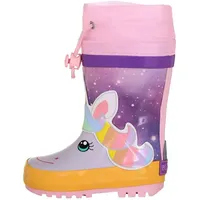 Playshoes Kinder Gummistiefel Einhorn, 23 EU