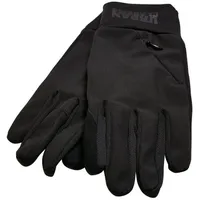 URBAN CLASSICS Logo Cuff Performance Gloves in Schwarz, S-M