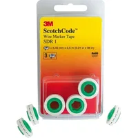 3M Deutschland Kabelmark. Nachfüllrollen Ziffer 0, 3er Pack SDR-0(VE3)