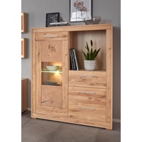 Vogl möbelfabrik Highboard, Breite 107 cm, Teilmassivholz, Made in